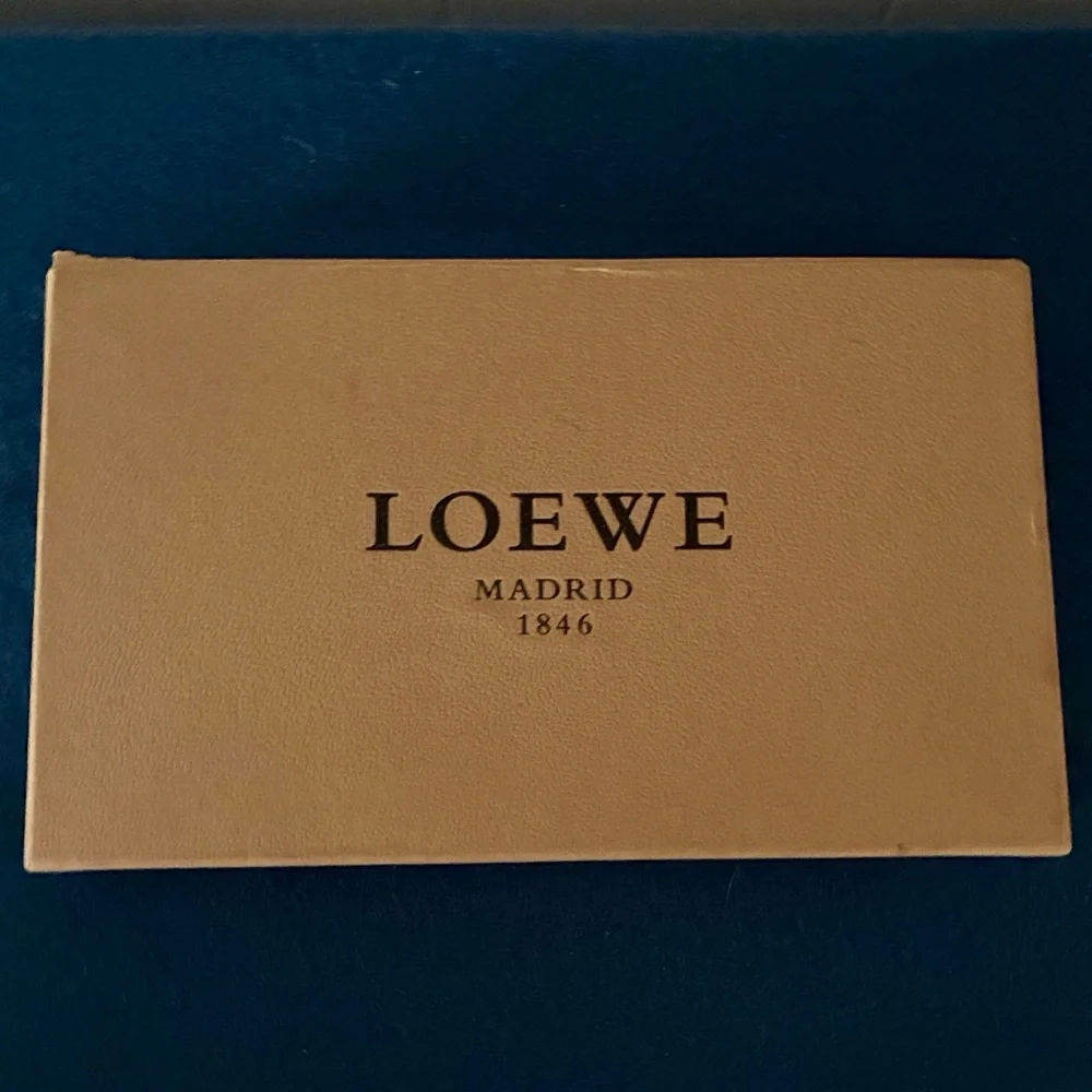 Loewe Leather Wallet in Box